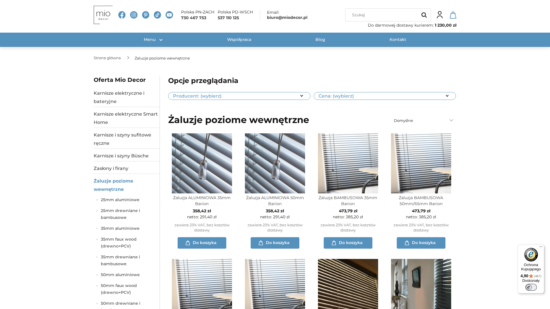 Z czego składają się żaluzje poziome i jak działają na co dzień?