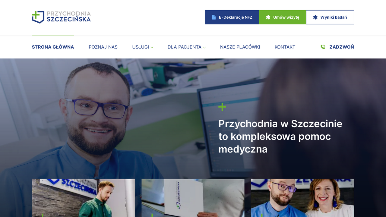 Przychodnia Szczecin - lekarze rodzinni - NFZ | Przychodnia Szczecińska cover