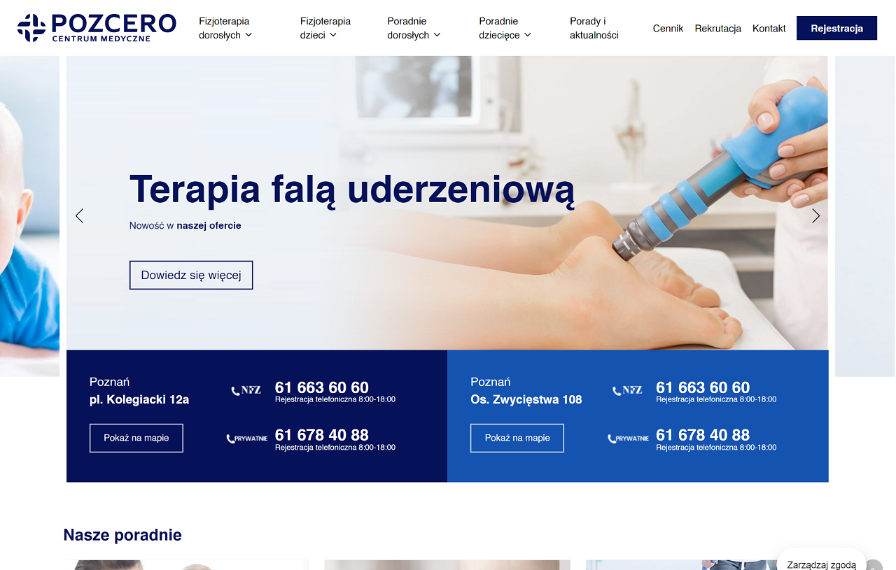 Centrum medyczne Poznań Pozcero cover
