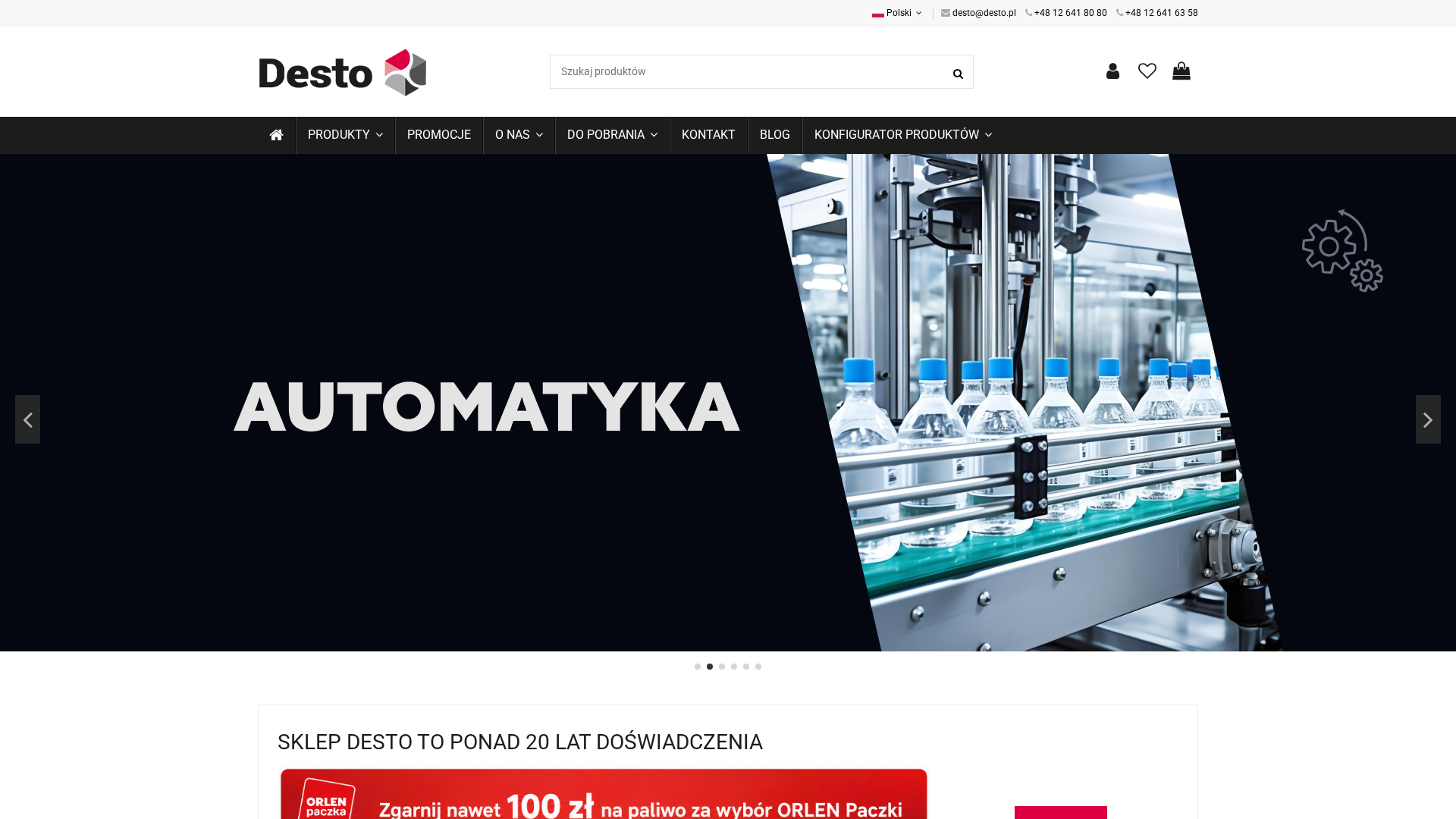 Automatyka przemysłowa - Desto cover