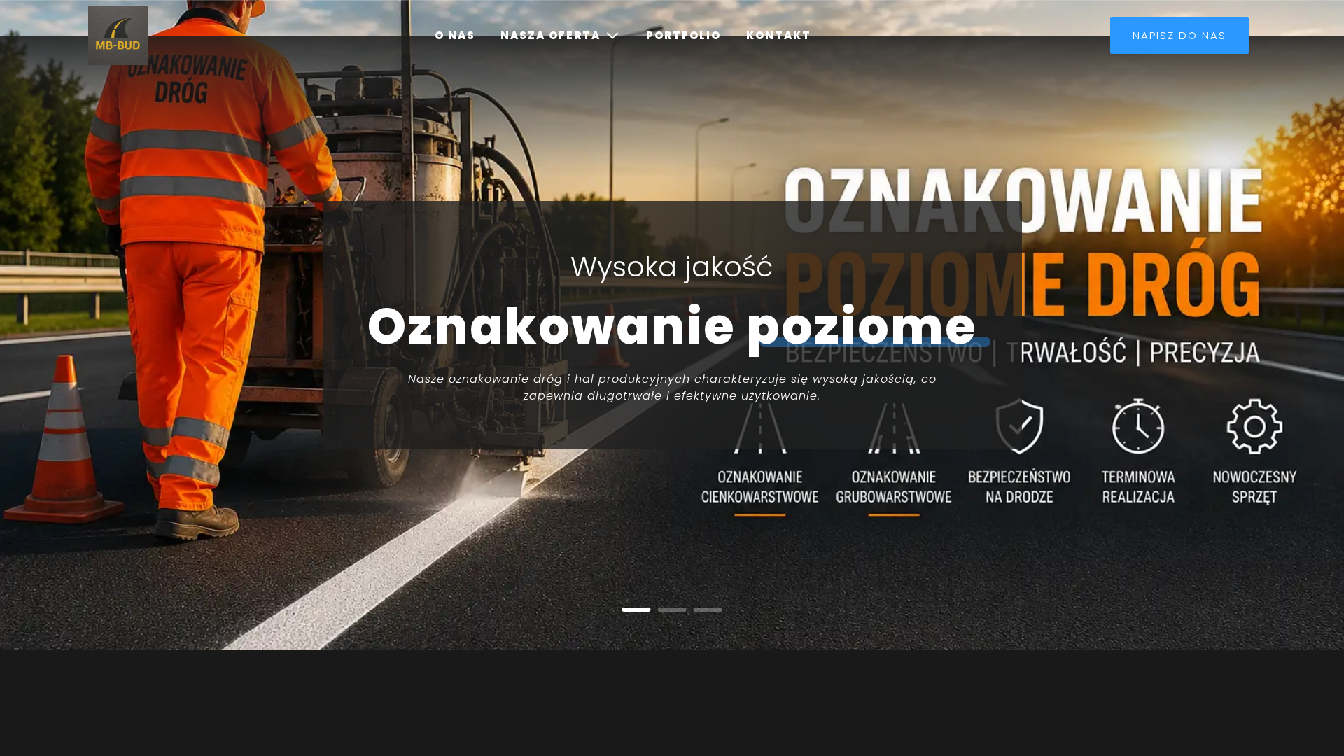 MB-BUD - Oznakowanie poziome cover